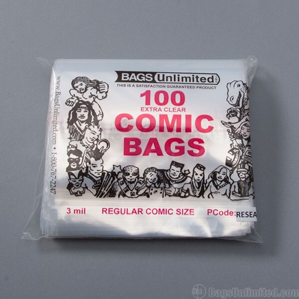 Polyethylene Regular COMIC Bags are